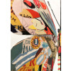 SA055B1 - Tableau collage Demi - papillon 