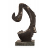 SA476 - Sculpture en bronze Tête surréaliste