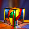 TP05072 - Abat - jour cube Kandinsky