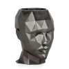 VPE3632EA - Vase tête de femme à facettes