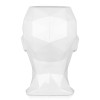 VPE5550PW - Vase tête de femme à facettes grand