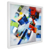 WA004WA - Tableau abstrait multicolore sur plexiglas