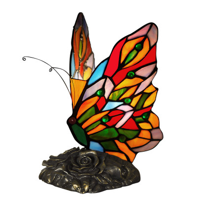 AB08015 - Abat - jour style Tiffany Papillon