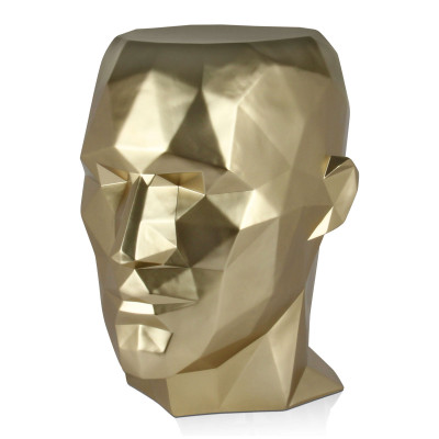 FPE5553EG - Cabeza de hombre tallado oro