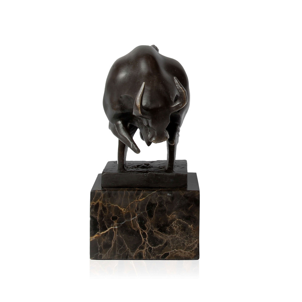 AL450 - Escultura de bronce Toro pequeño