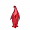 D3515ER - Pingüino tallado rojo