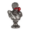 D3524EAER - Busto griego con esfera