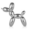 Profilo di una statuetta moderna in resina con soggetto un palloncino a forma di cane