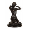 EP224 - Escultura de bronce Desnudo con collar