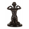 EP224 - Escultura de bronce Desnudo con collar