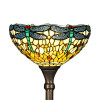 FD13511 - Lámpara de pie libélula amarilla