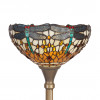 FD13511 - Lámpara de pie libélula amarilla