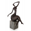 LE056N - Estatua de bronce Naturaleza