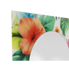 MA8080S1 - Espejo de diseño moderno Flores tropicales 