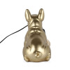 SBL2817EG - Lámpara Bulldog francés sentado oro