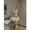 SBL2817EG - Lámpara Bulldog francés sentado oro