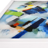 WA004WA - Cuadro abstracto sobre plexiglás multicolor