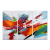 WF062TX1 - Abstracto tris multicolor multicolor