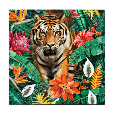 WF055X1 - Tigre en la jungla verde