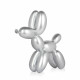 D2826ES - Kleiner silberner Ballon - Hund