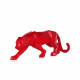 D4815PR - Panther rot lackiertes Kunstharz