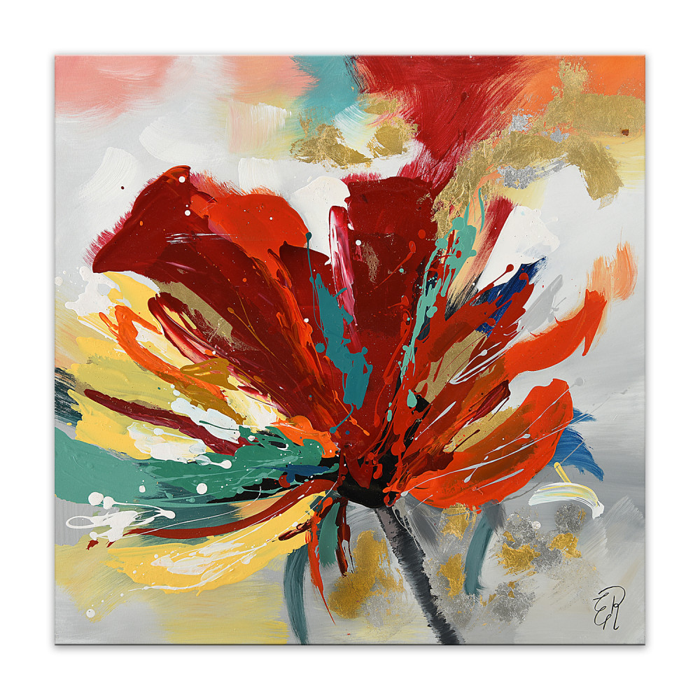 AS436X1 - Mehrfarbige Blume