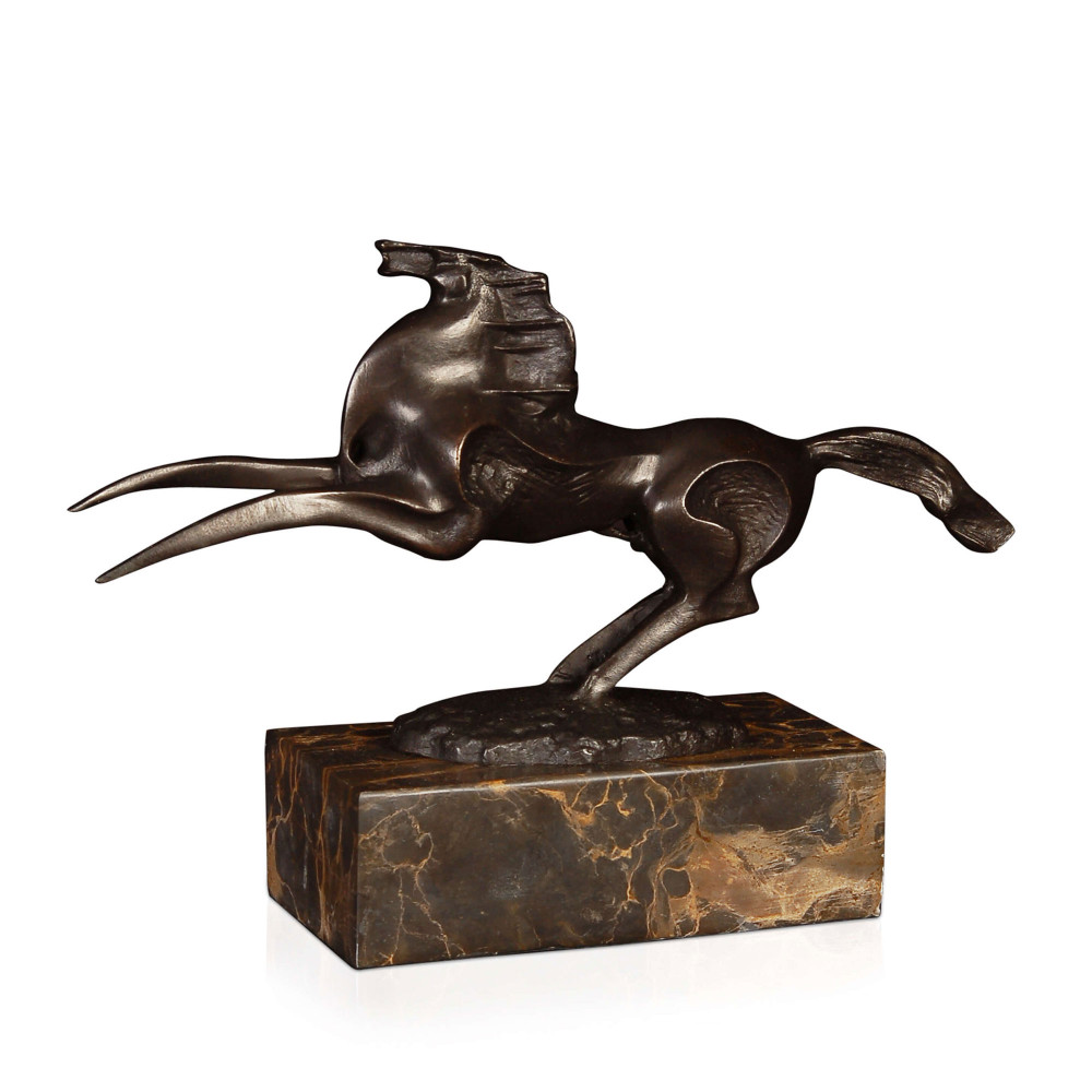 AL310M - Bronzestatue Pferd klein