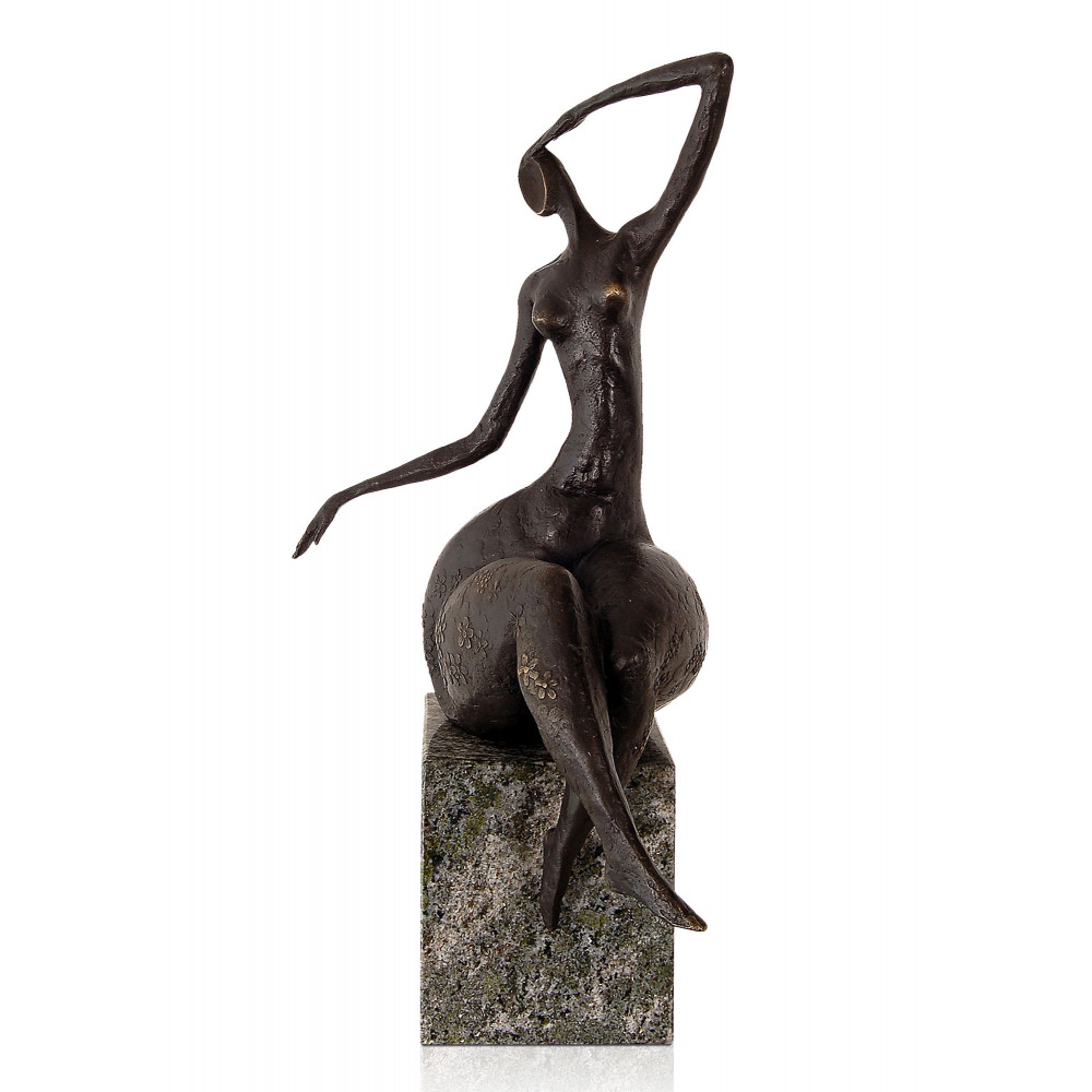 LE056N - Bronzestatue Natur