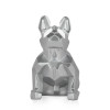 D3024ES - Kleine facettierte sitzende Bulldogge
