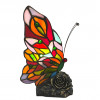 AB08015 - Nachttischlampe Tiffany - Stil Schmetterling Regenbogen