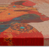 AS368X1 - Bouledogue Francese Pop Art rosso