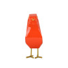 D1813PO - Orangefarbener kleiner Vogel