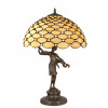 GM16599 - Skulptur - Lampe mit Edelsteinen Frau Zwanzigerjahre