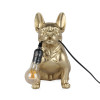 SBL2817EG - Lampe Litzende französische Bulldogge gold