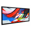 WA014BA - Abstraktes mehrfarbiges Gemälde auf Plexiglas