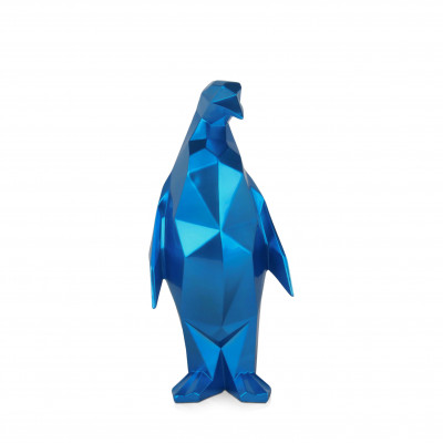 D3515EU - Facettiertes Pinguin blau