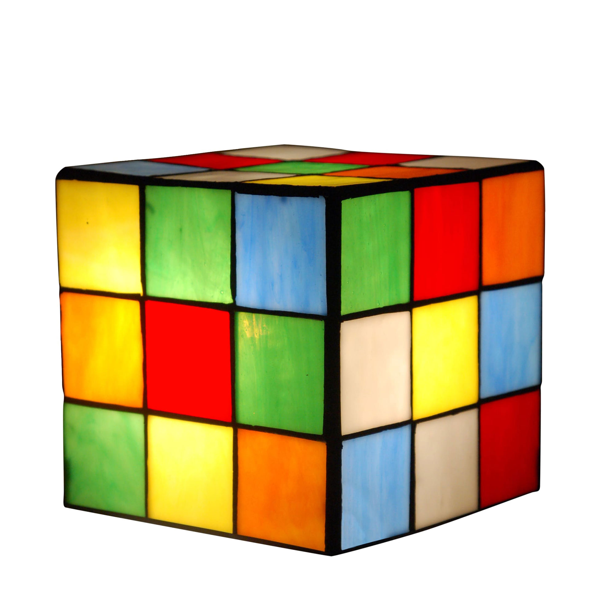 Rubiks Cube Lampe de Table Cube Magique 